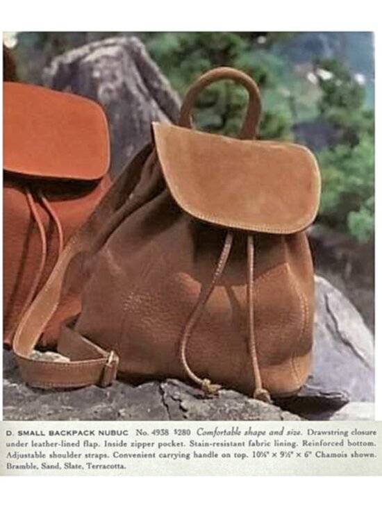 Coach Vintage - Sonoma Small Backpack Nubuc 4938 in Sand, Italy 1990s main image 8